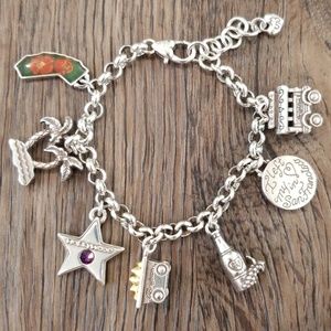 Brighton California Charm Bracelet